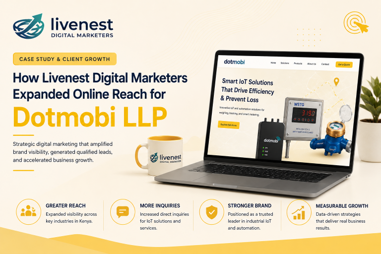 Dotmobi B2B digital marketing Kenya case study